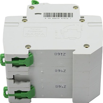 C 16A 3-ФАЗНЫЙ ВЫКЛЮЧАТЕЛЬ МАКСИМАЛЬНОГО ТОКА, ПРЕДОХРАНИТЕЛЬ БРЮКИ