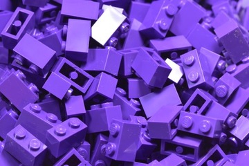 Lego d. purple fioletowy klocek 1x2 3004 20szt