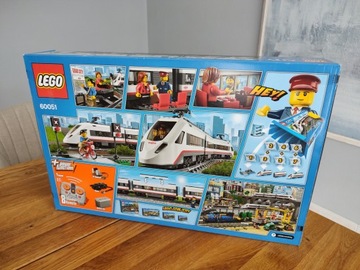 LEGO 60051 City — Пассажирский поезд. Описание и фотографии