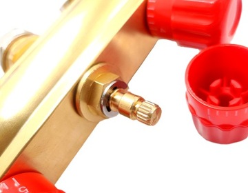 РАДИАТОРНЫЙ РАСПРЕДЕЛИТЕЛЬ 9 КОНТУРОВ С КЛАПАНАМИ +