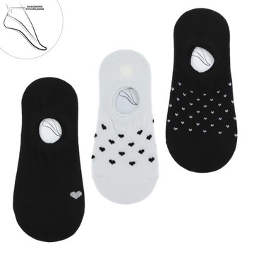 Moraj stopki balerinki skarpety silikon 38-41 3pak