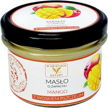 Masło - Maska/ Tatuaże/ Suche Ręce/ Stopy/ Ciało - Zapach Mango 235 ml