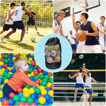 БОЛЬШАЯ СЕТЧАТАЯ СУМКА ДЛЯ МЯЧА, ФУТБОЛЬНАЯ СУМКА, СУМКА ДЛЯ ХРАНЕНИЯ