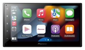 Radio 2-Din 6,8in CarPlay PIONEER SPH-DA360DAB