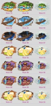 3D наклейки на стену ДИНОЗАВР 160x110см MAXWYBÓR