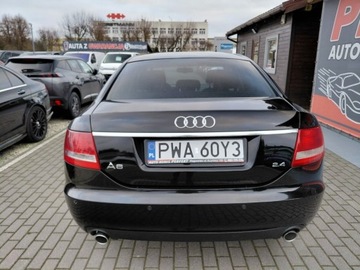 Audi A6 C6 Limousine 2.4 V6 24V 177KM 2006 Audi A6 Limousine Automat Komputer PDC Alu 2.4 Benzyna 177KM, zdjęcie 5