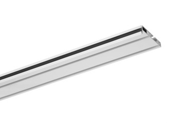 Szyna sufitowa aluminiowa biała czarna dwutorowa GALAXY SLIM 150cm