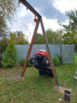 WCIĄGARKA WYCIĄGARKA WCIĄGNIK SILNIKA ŁAŃCUCHOWA RĘCZNA MOCNA 1T 3M