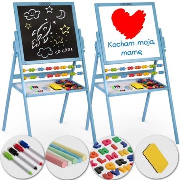 Magnetyczna kredowa tablica obrotowa Ricokids - ni