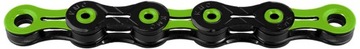 KMC X11 DLC 11s łańcuch czarny green 118 ogniw