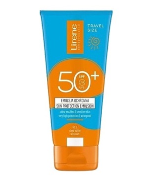 Lirene Sun SPF50+ emulsja ochronna skóra wrażliwa promieniowanie UV 90 ml