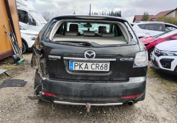 Mazda CX-7 2010 Mazda CX-7 2010r, 2.2 Diesel. 4x4. Lekko uszkodzony lewy tyl. Jezdzi., zdjęcie 17