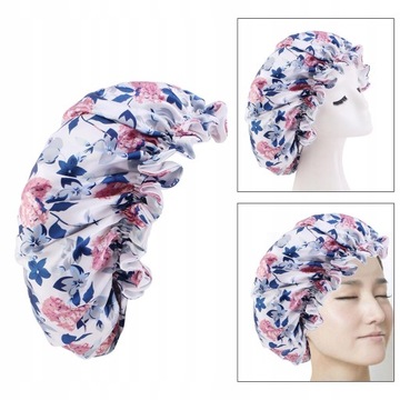 Шапочки для сна, двусторонний атлас.