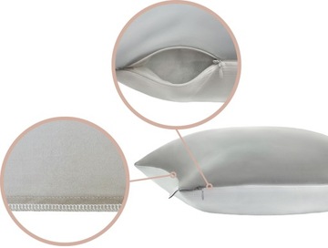 Шелковая наволочка 50х70 с хлопком, Натуральный шелк, Сшиты в Польше