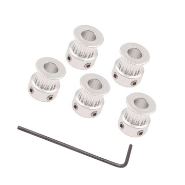 5 sztuk koła pasowego czasu, średnica 5 mm 16 3D