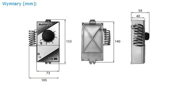 Автоматический термостат будет нагревать контроллер поилки.