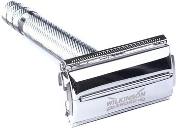 БРИТВА WILKINSON PREMIUM ДЛЯ БРИТЬЯ + 5 ЛЕЗВИЙ ДЛЯ БРИТВЫ ПОДАРОК ​​НА ДЕНЬ ДЕДУШКИ И ДЕДУШКИ