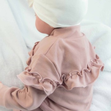 KOMPLET DRESOWY dla dziewczynki BLUZA SPODNIE 80