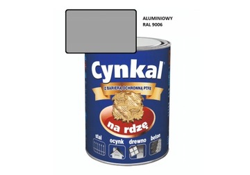 Farba uniwersalna CYNKAL 700ml ALUMINIOWY RAL 9006