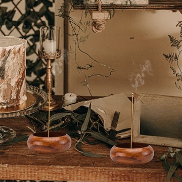 ДЕРЕВЯННЫЙ КОНУСНЫЙ ДЕРЖАТЕЛЬ ДЛЯ ЛАДИЕНИЙ