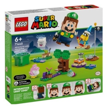 LEGO 71440 SUPER MARIO PRZYGODY Z INTERAKTYWNĄ FIGURKĄ LEGO LUIGI