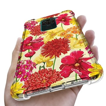 Etui Antishock Do XIAOMI REDMI NOTE 9 Flower Wzory