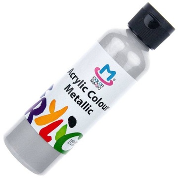 Farba akrylowa metaliczna Phoenix 150ml Silver