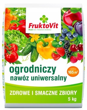 WIOSENNY NAWÓZ DO OGRODU UNIWERSALNY 5KG FRUKTOVIT