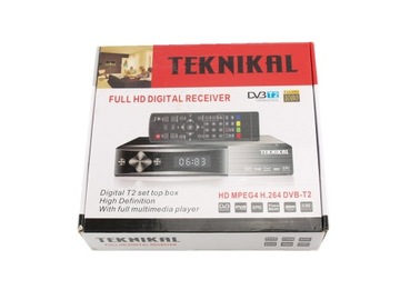 Dekoder Teknikal HD MPEG4 H.264 DVB-T2