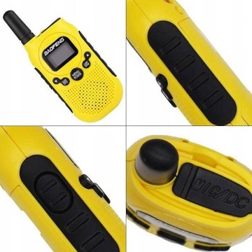 Baofeng BF-T6 Рация USB VOX Светодиодный фонарик Łoki Toki