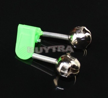 10x Zewnętrzny klips wędkarski Podwójny dzwonek