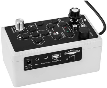 Endoskop kamera inspekcyjna LCD TFT 7'' śr. rur 40-80 mm dł. 40m