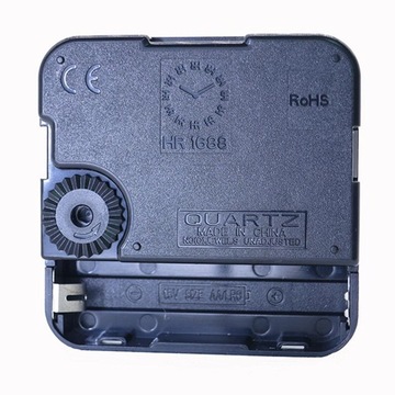 Механизм часов со стрелками, позволяющими