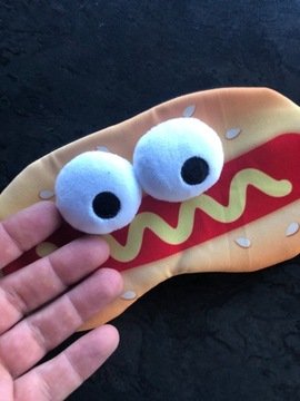 OLDMAN EYEBLADDER RELAXATION SLEEPING MASK ON HOT DOG Резинка