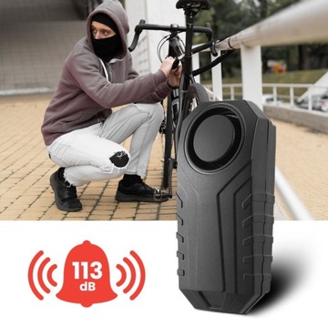 Мини-сигнализация отпугиватель с датчиком удара, пульт дистанционного управления дверью, гараж