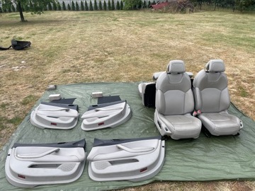 CITROEN C5 X7 FOTELE KANAPA GRZANE MASAŻ BOCZKI SKÓRA ROLETY KOMPLET EU