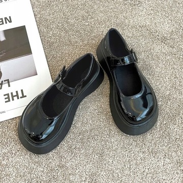 buty na platformie mary jane lolita buty
