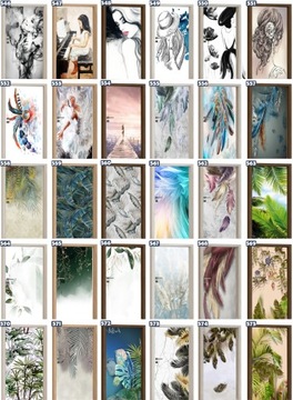 NAKLEJKA na DRZWI Meble Fototapeta Okleina ODPORNA