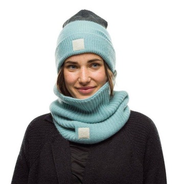 Czapka zimowa BUFF KNITTED HAT ocieplana dzianina