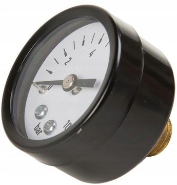 MANOMETR DO HYDROFORU 1/4 WYJŚCIE DO 10 bar Fi 52