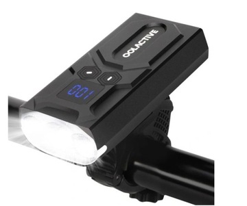 LED lampka rowerowa USB przód 5200mAh
