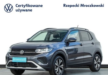 Volkswagen T-Cross SUV 1.0 TSI 95KM 2024 Volkswagen T-Cross 1.0TSI 95KM, Life Plus, Kamera cofania, czujniki parkow