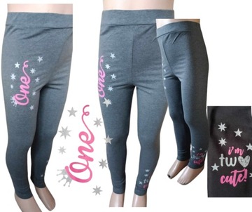 Legginsy getry cienkie DZIEWCZYNKI 110