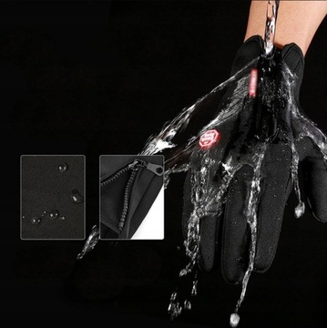 Термошапка Водонепроницаемые сенсорные перчатки Шарф для бега S/M