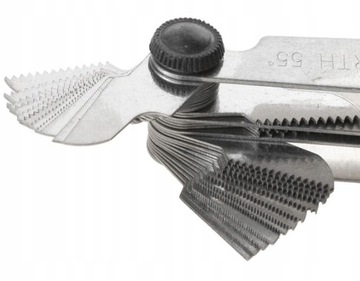 Гребень для измерительного шаблона метрической дюймовой резьбы, 58 шт.