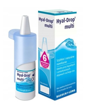 Hyal-Drop multi, krople do oczu 10 ml Bausch+Lomb