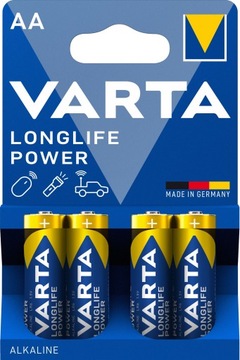 VARTA- Longlife Power AA LR6 Blister 4 szt.