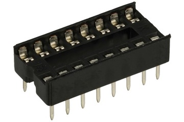 10x podstawka zwykła 16 pin DIP16