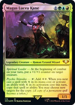 Magus Lucea Kane FOIL - Magic & Warhammer