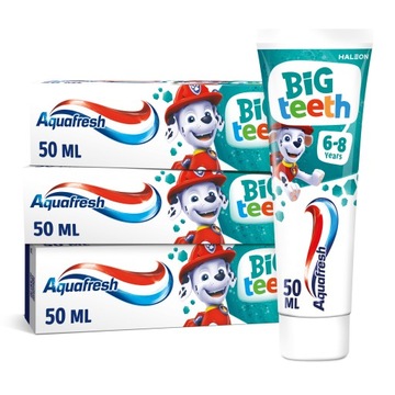 Pasta do zębów Aquafresh Big Teeth Psi Patrol dla dzieci 6+ lat 50ml